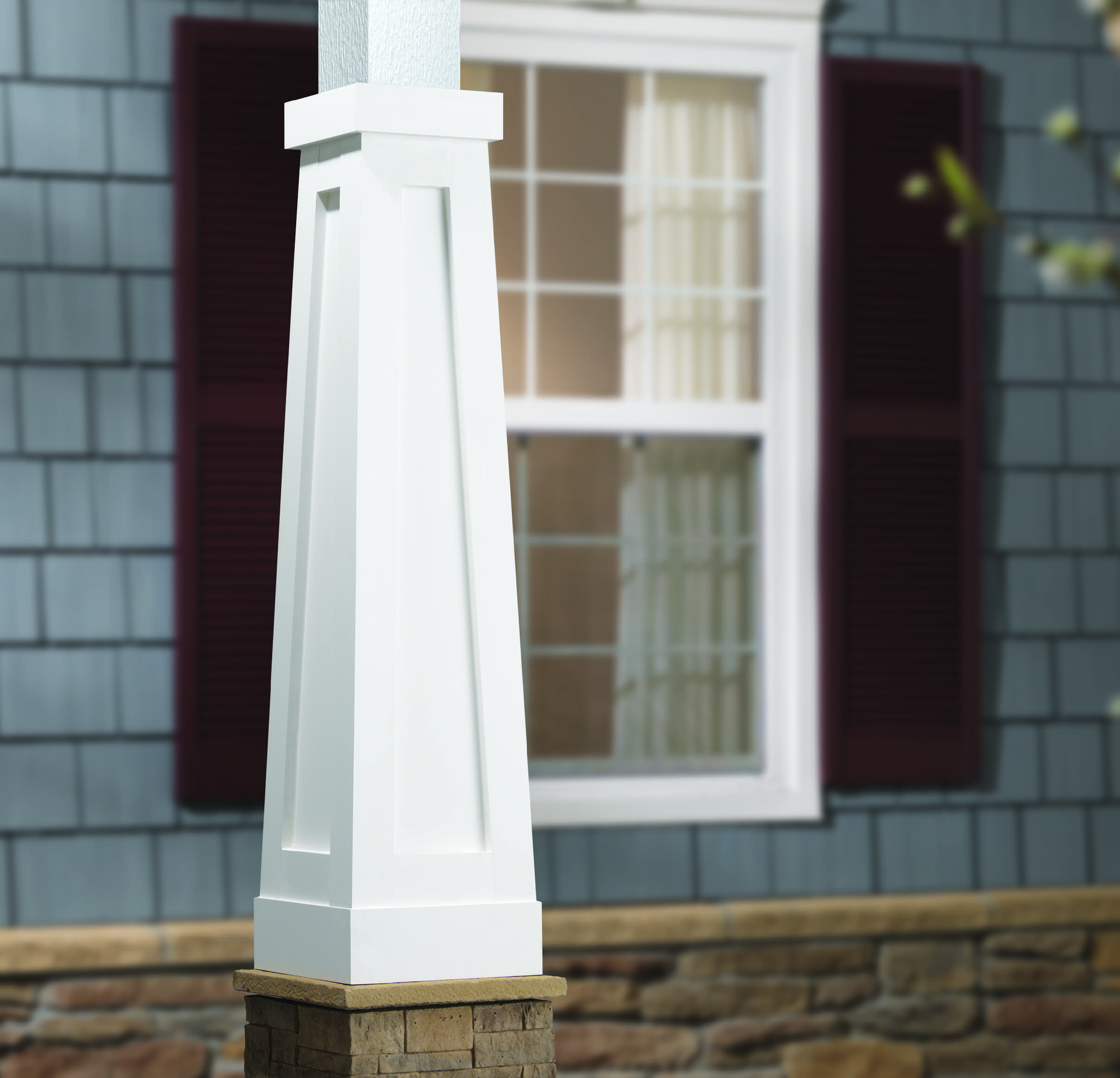 Exterior Vinyl Trim Moulding PVC Trim Moulding